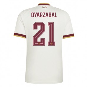 Spanien Mikel Oyarzabal #21 Bortatröja VM 2026 Kortärmad